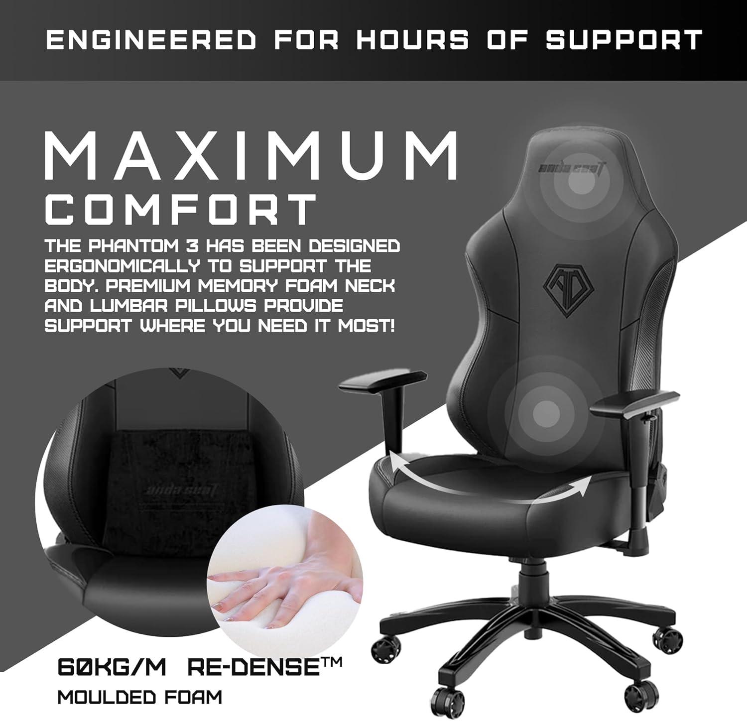andaseaT andaseaT Phantom 3 Gaming Chair