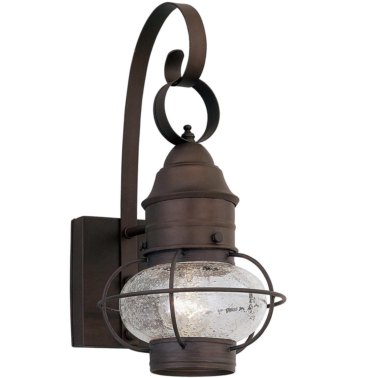 1761-RT-Designers Fountain-Nantucket - One Light Outdoor Onion Wall Lantern