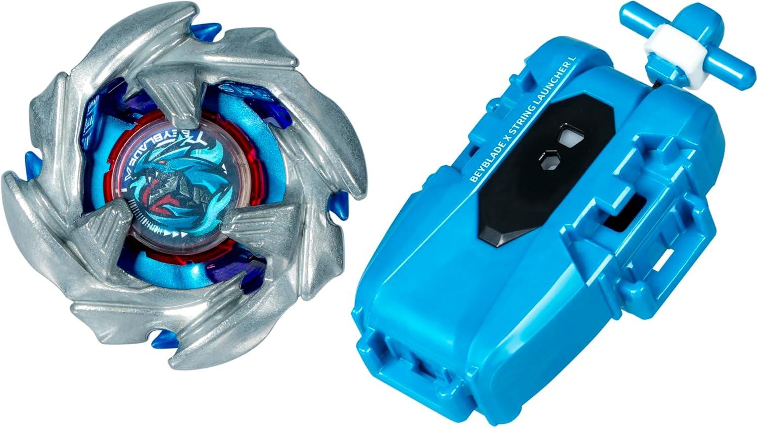 Beyblade X Cobalt Dragoon 2-60C Launcher Set