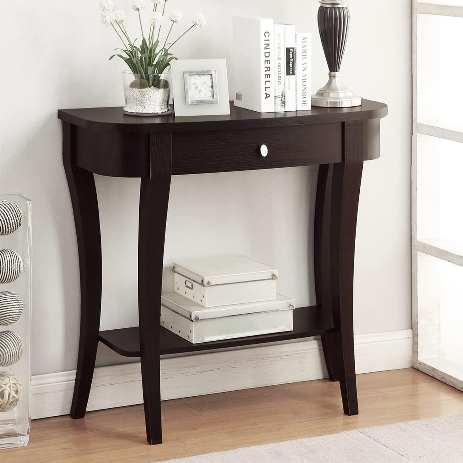 Convenience Concepts Newport Entryway Console Table, Multiple Finishes