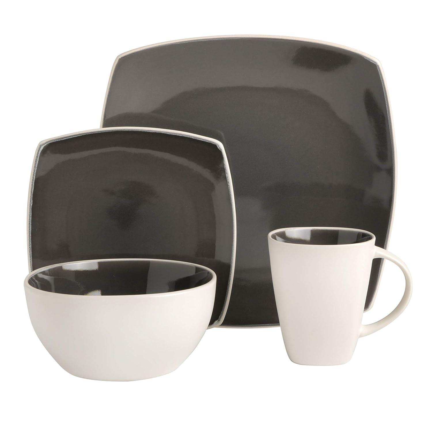 Gibson Ivy Bronx  Stoneware Dinnerware - Service for 4