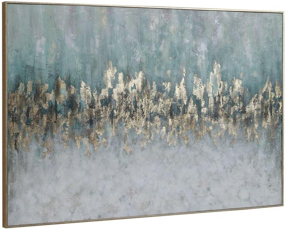 Uttermost Floater " NA By NA - Floater Frame Painting On Canvas " Painting Print