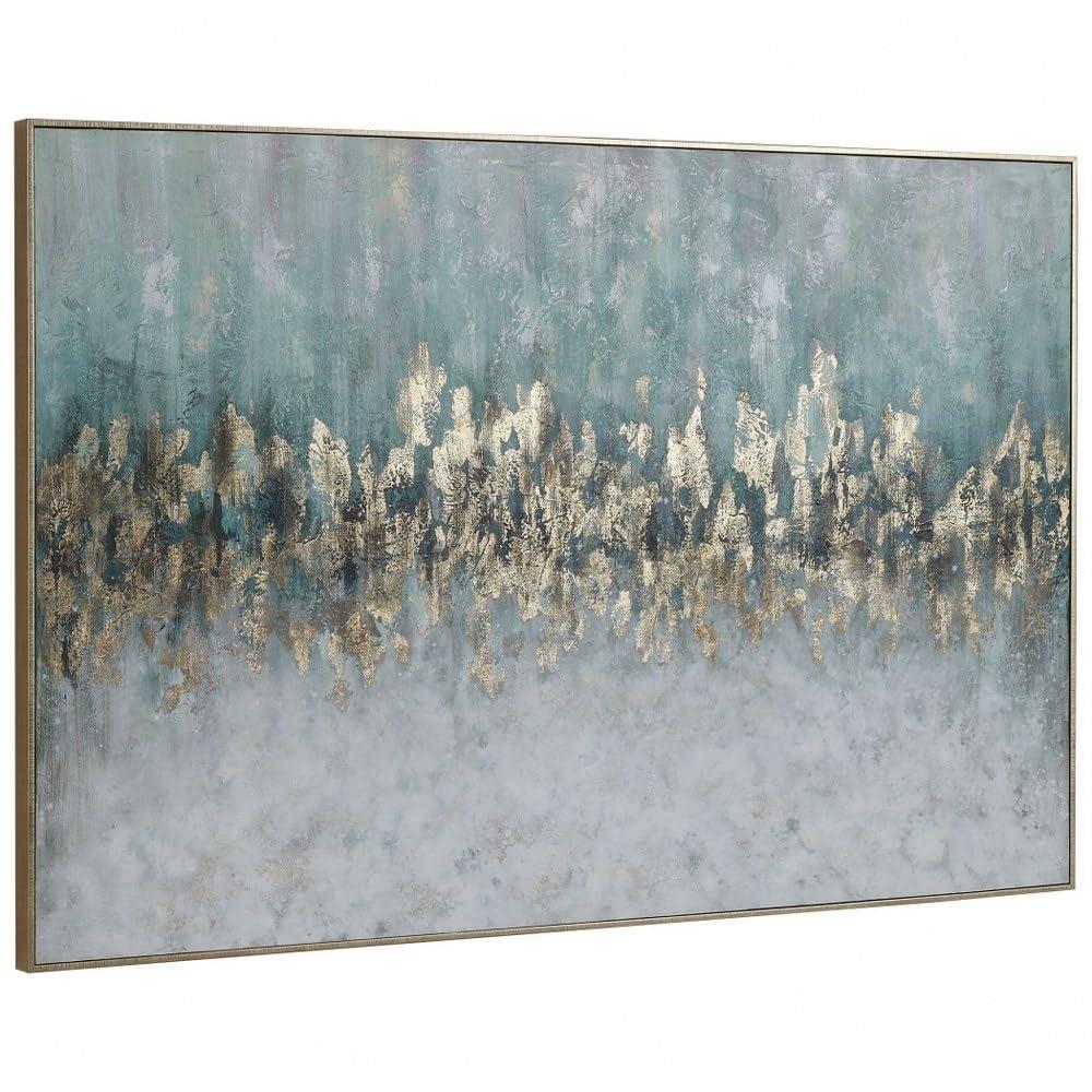 Uttermost Floater " NA By NA - Floater Frame Painting On Canvas " Painting Print