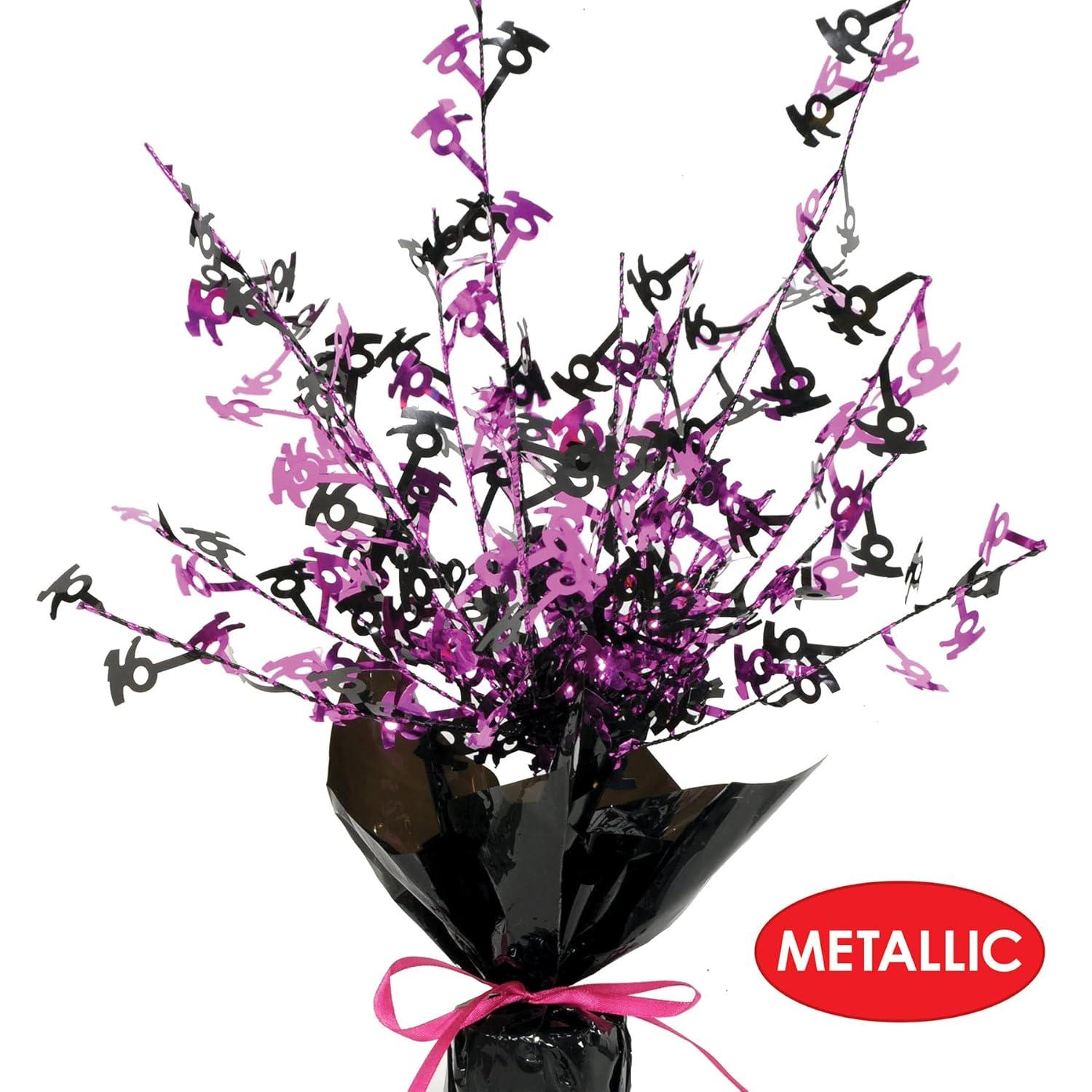 Party Decoration 16 Gleam 'N Burst Centerpiece 15" - 12 Pack (1 Per Package)