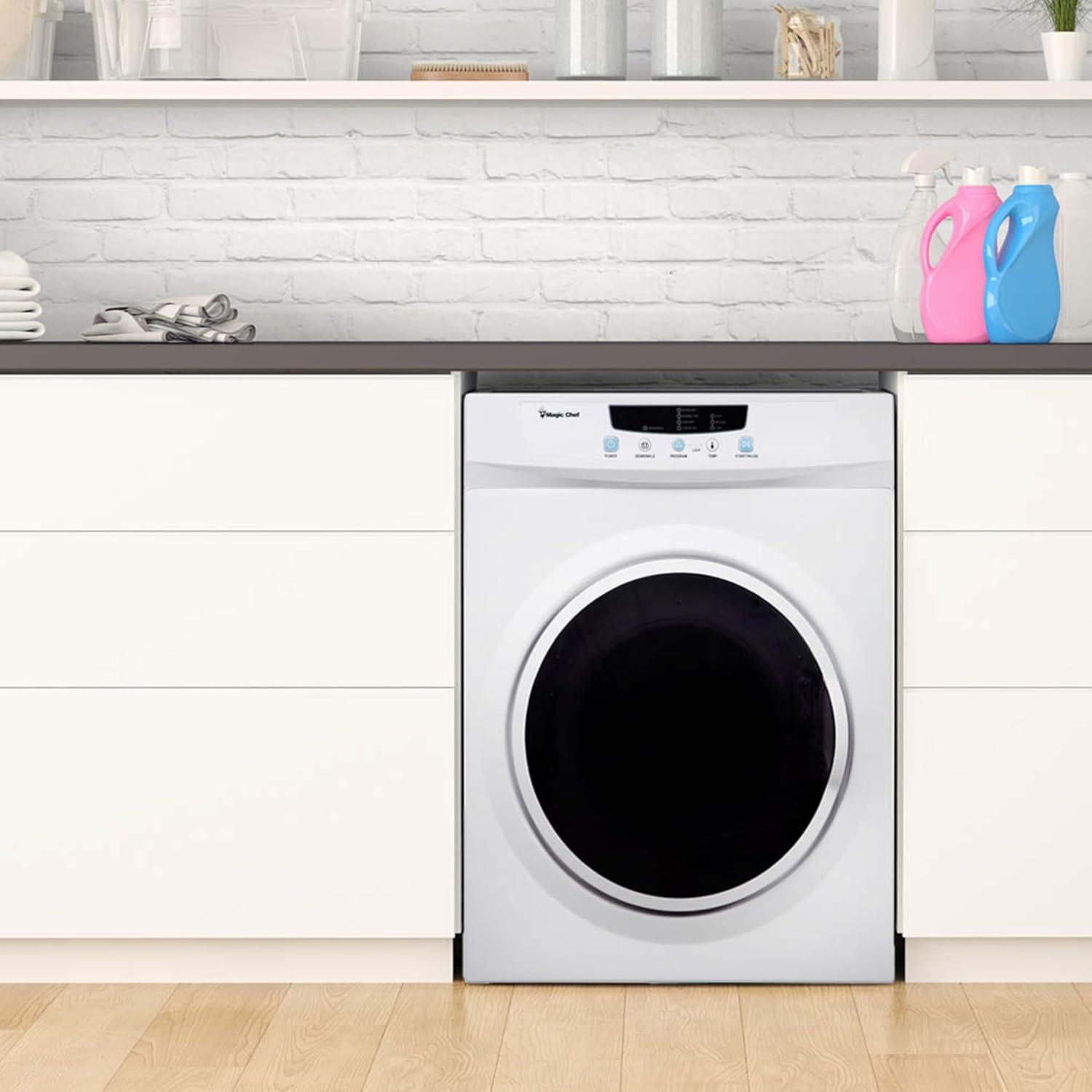 Magic Chef 3.5 Cu. ft. Compact Electric Dryer, White