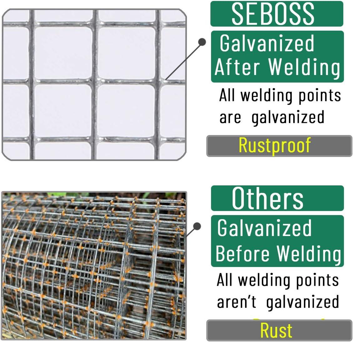 Galvanized Steel 48" x 100' Chicken Wire Mesh Roll