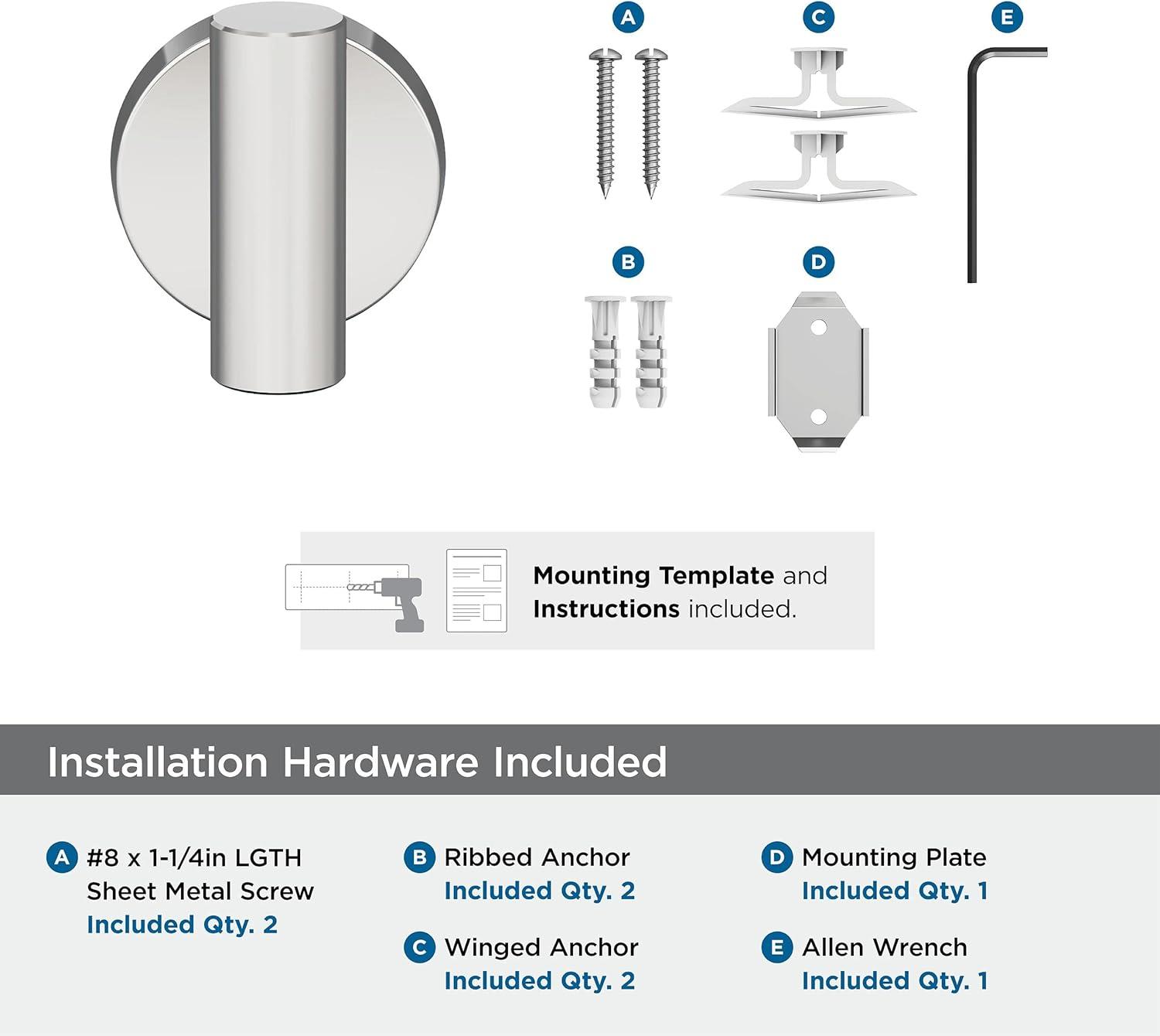 Arrondi™ Wall Mounted Robe Hook
