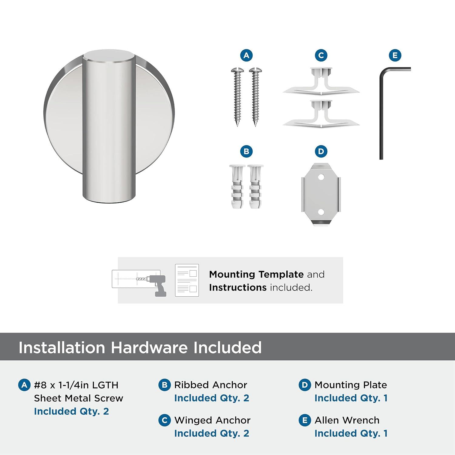 Arrondi™ Wall Mounted Robe Hook