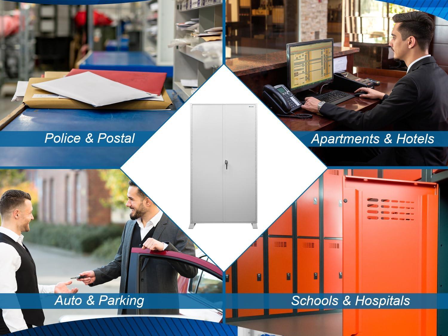 1170 KEY ADJUSTABLE LOCK BOX GREY