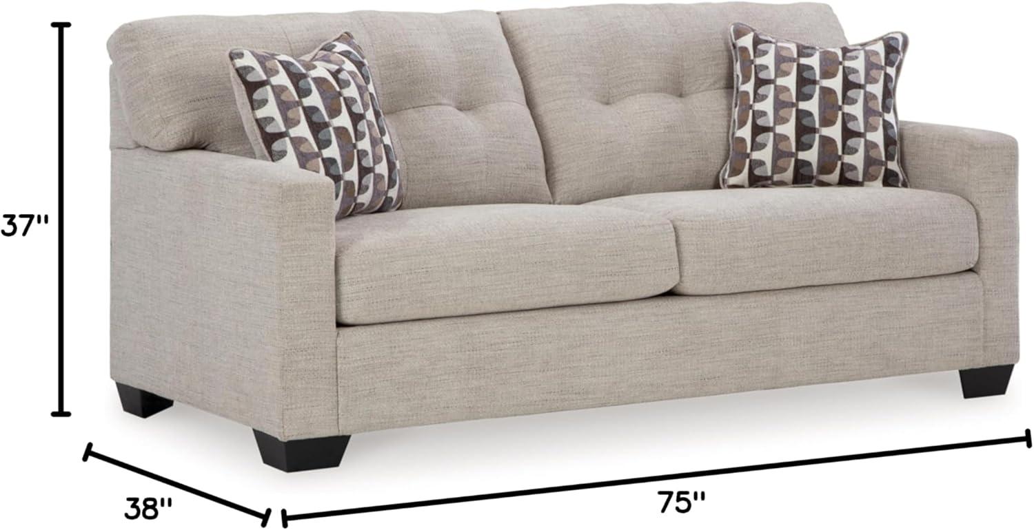 Ashley Furniture Mahoney Pebble Full Sofa Sleeper