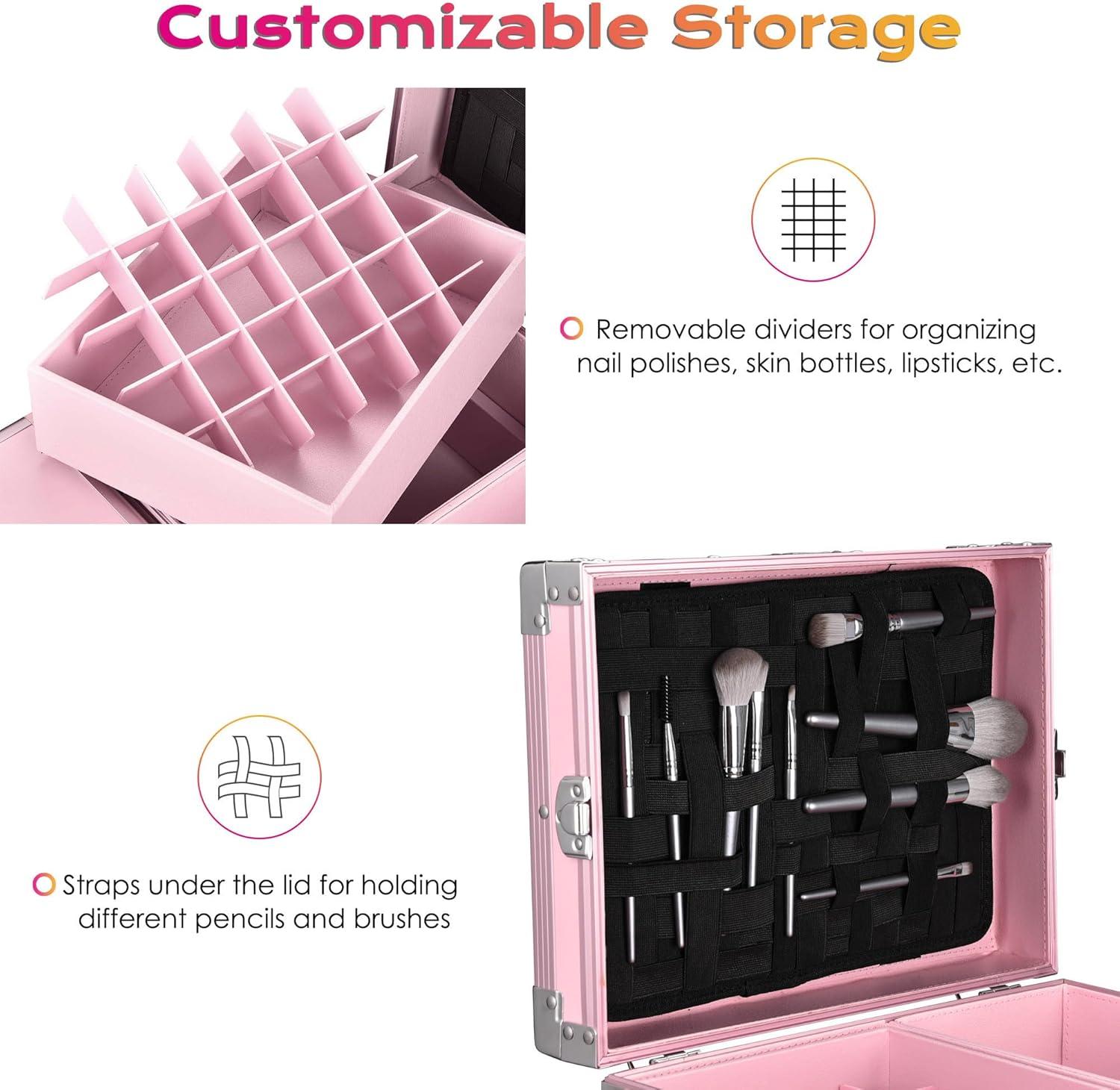 Byootique Plastic Makeup Organizer