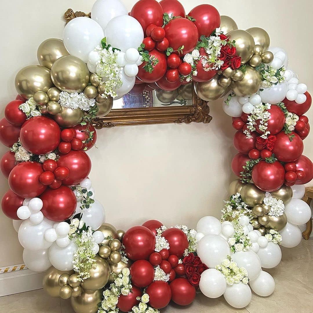 Treasures Gifted White Balloons - 12 Inch Latex Balloons - 100 Pack