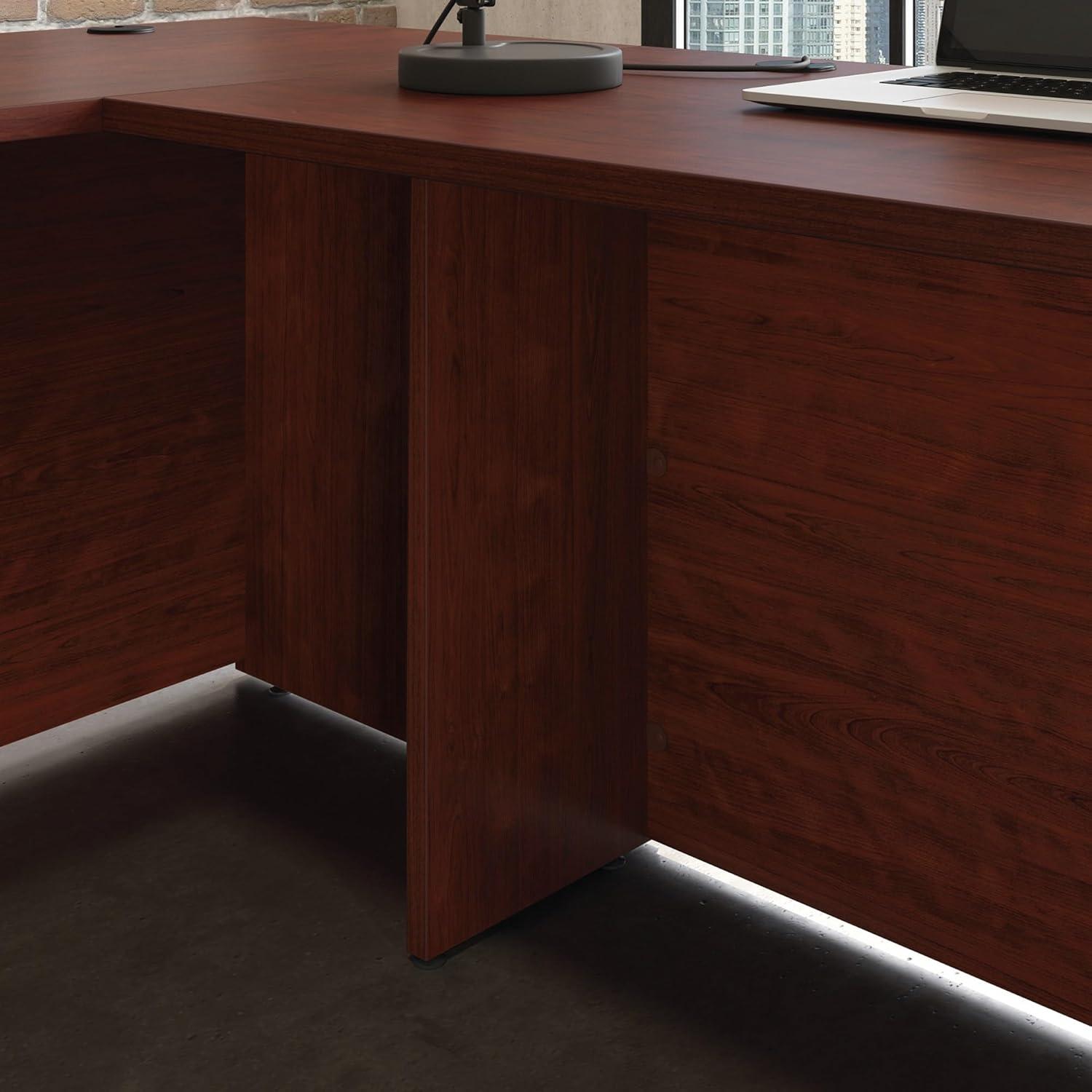 Sauder Affirm Engineered Wood 48" x 24" Computer Desk in Classic Cherry