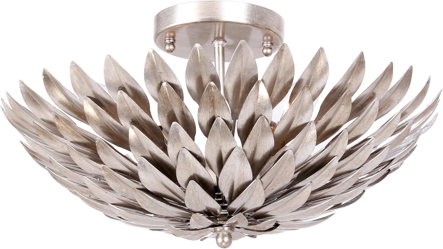 Crystorama Lighting - Four Light Ceiling Mount - Ceiling Mount - Broche - Four