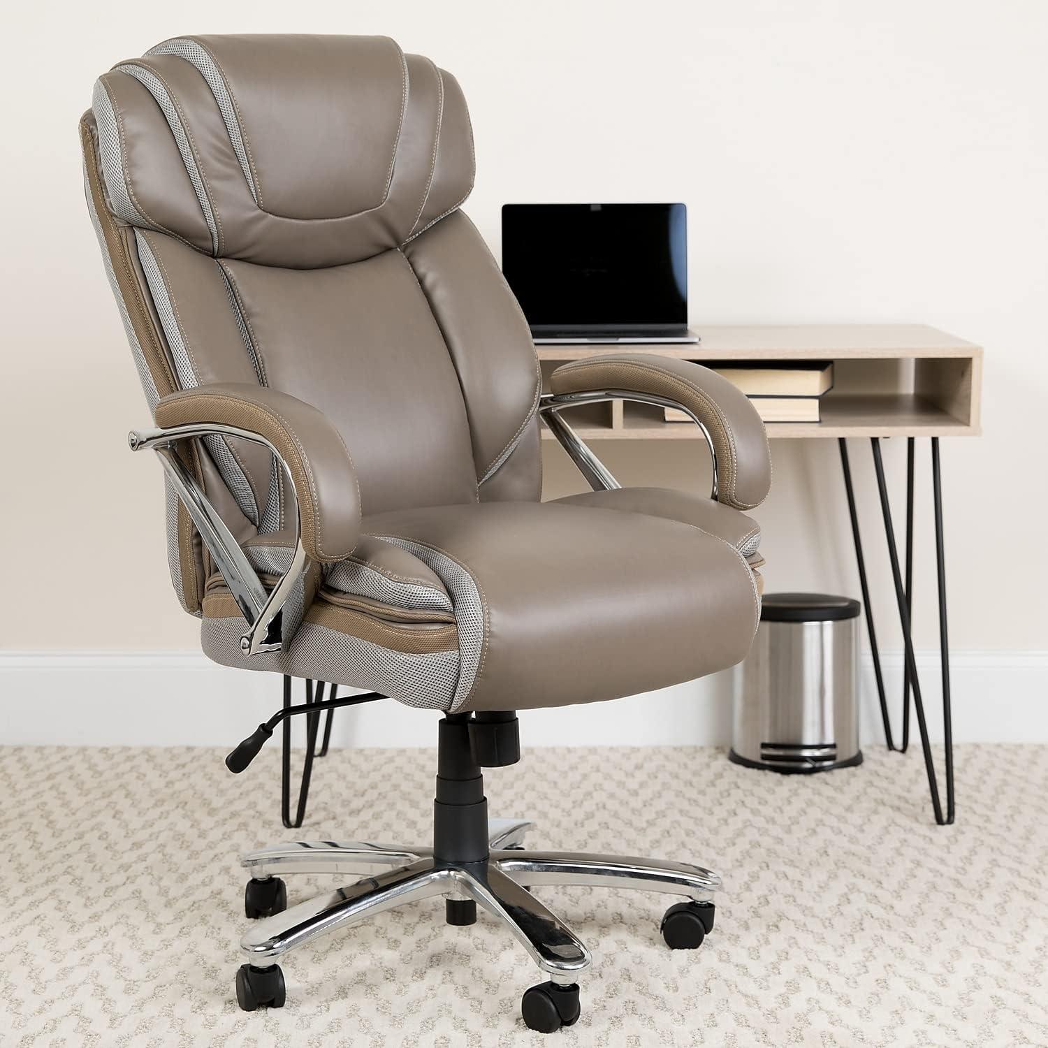 Molly Big & Tall LeatherSoft Executive Swivel Ergonomic Office Chair