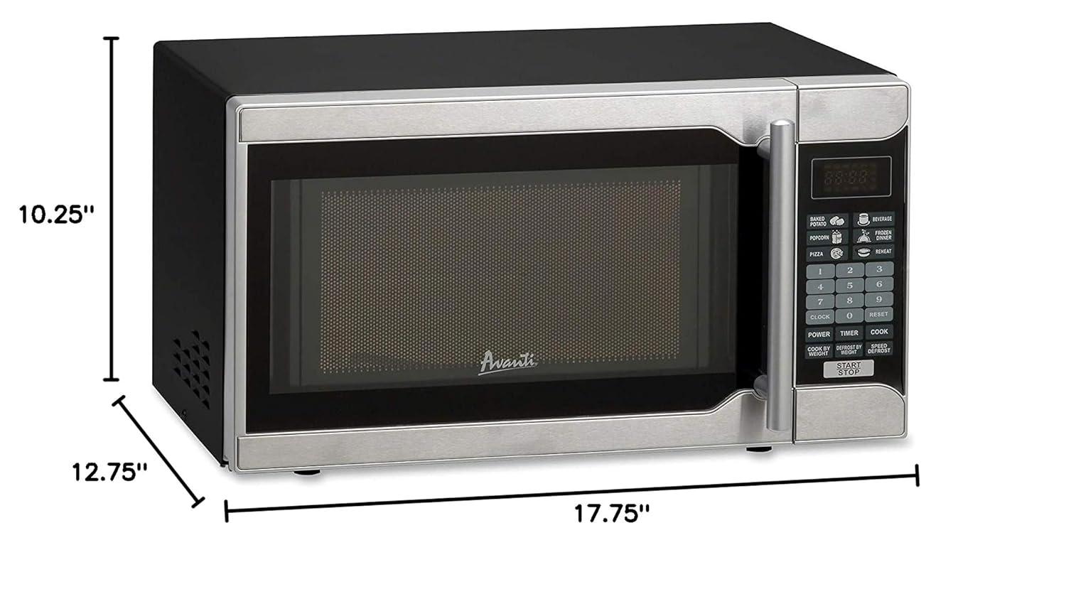 Avanti Products Avanti Countertop Microwave Oven, 0.7 cu. ft.
