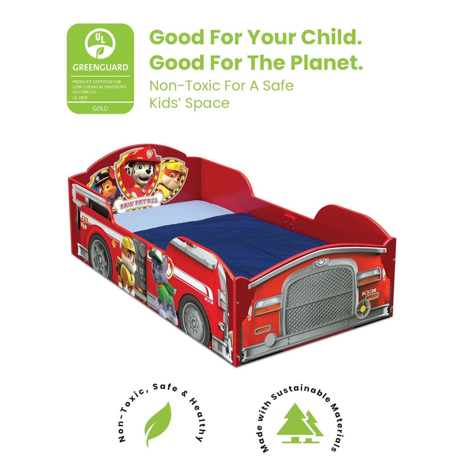 Nick Jr. PAW Patrol Toddler Car Bed