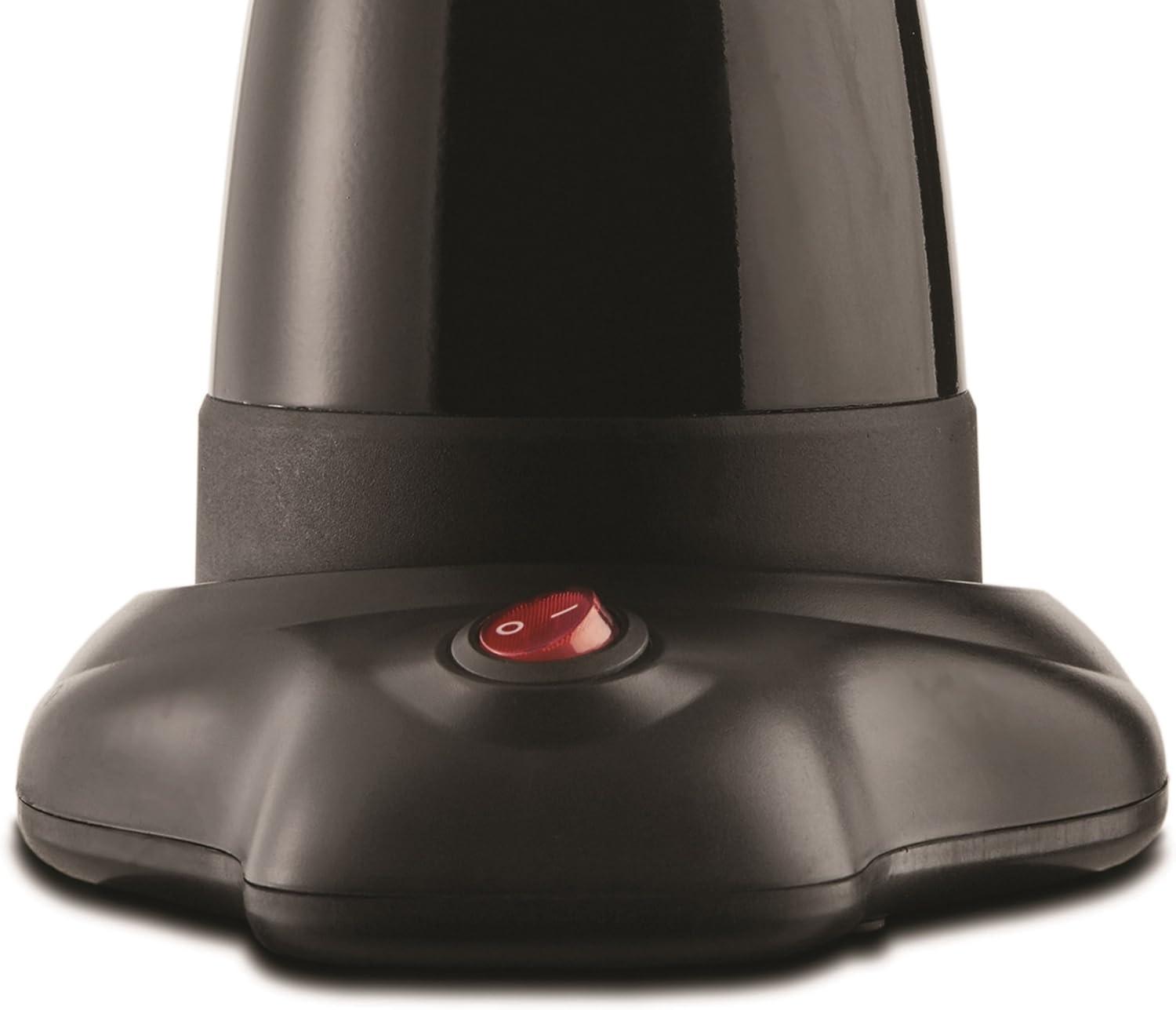 Brentwood, 6-Cup Black Moka Pot Espresso Machine