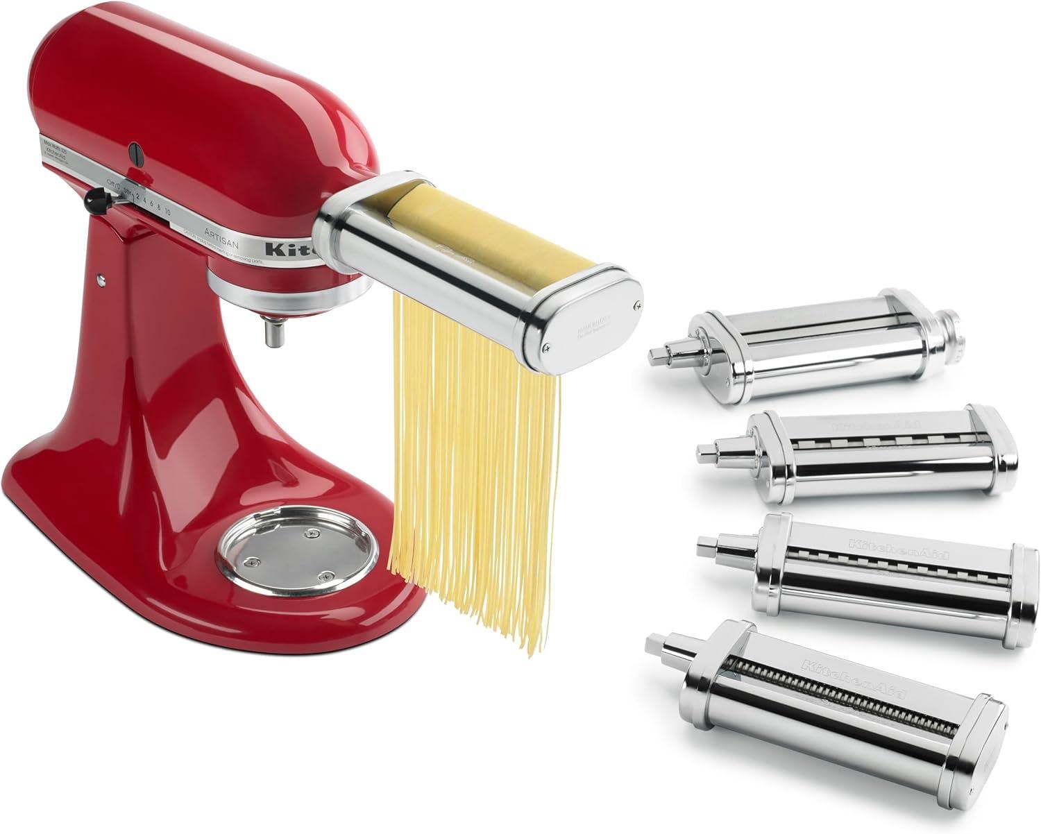 KitchenAid 5-Piece Stainless Steel Pasta Attachment Set