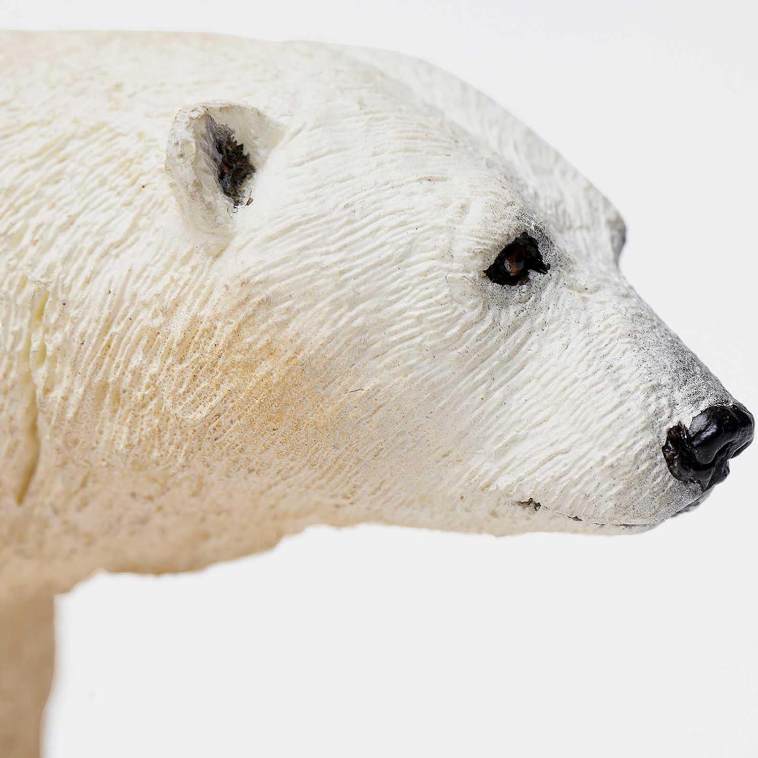 Safari Ltd. Polar Bear Figurine - Lifelike 4.75" Figure - Educational Toy for Boys, Girls, and Kids Ages 1+
