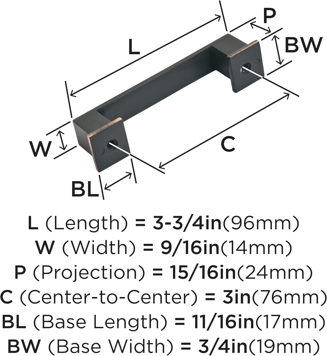 3" Center to Center Bar Pull