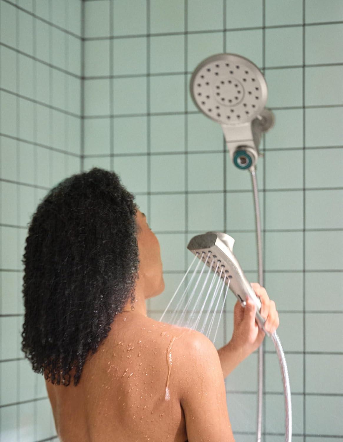 Verso 2.5 GPM Rainshower/Handshower Combination with Infiniti Dial and Magnetix Docking