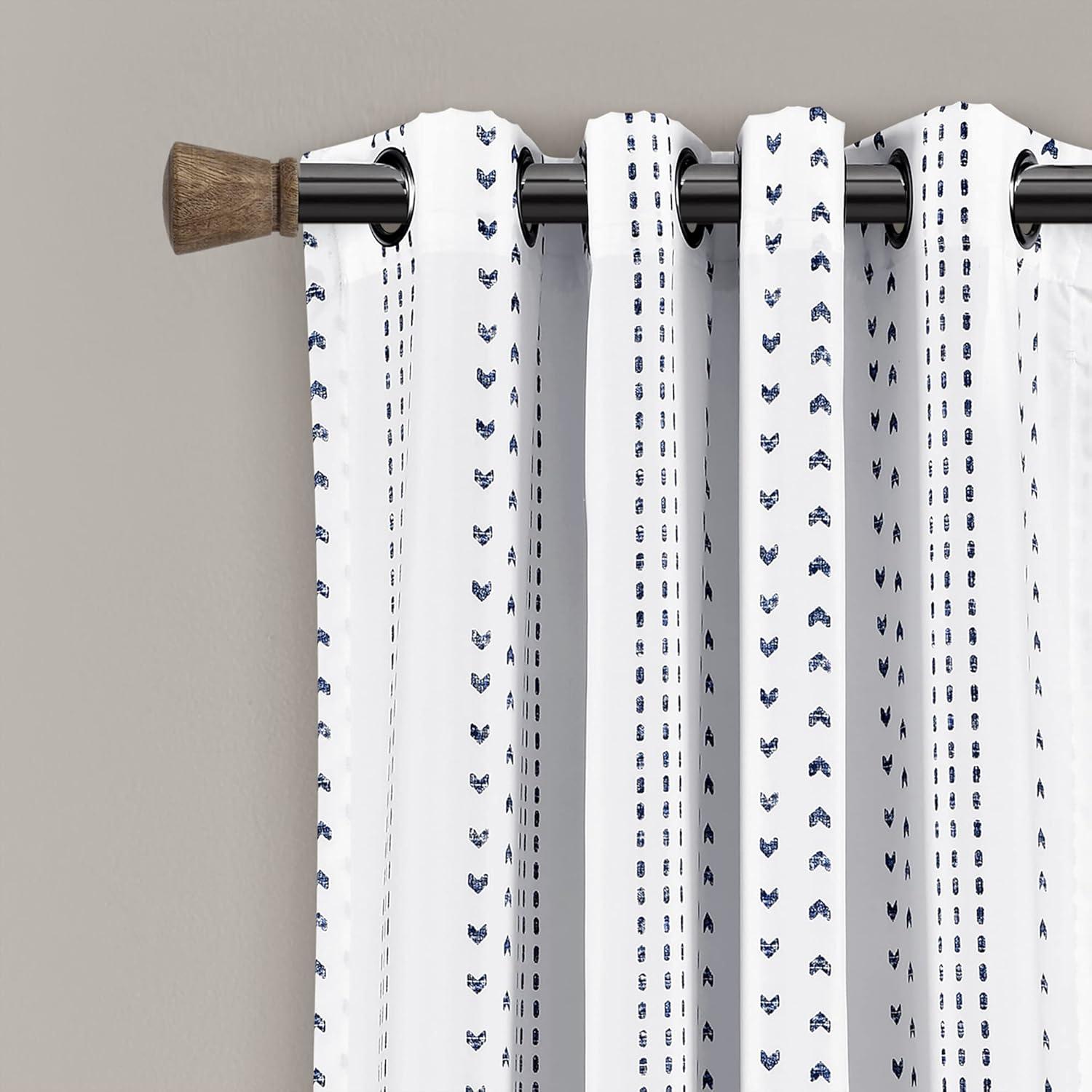 Lush Decor Semi-Sheer Curtain Panels (Set of 2)