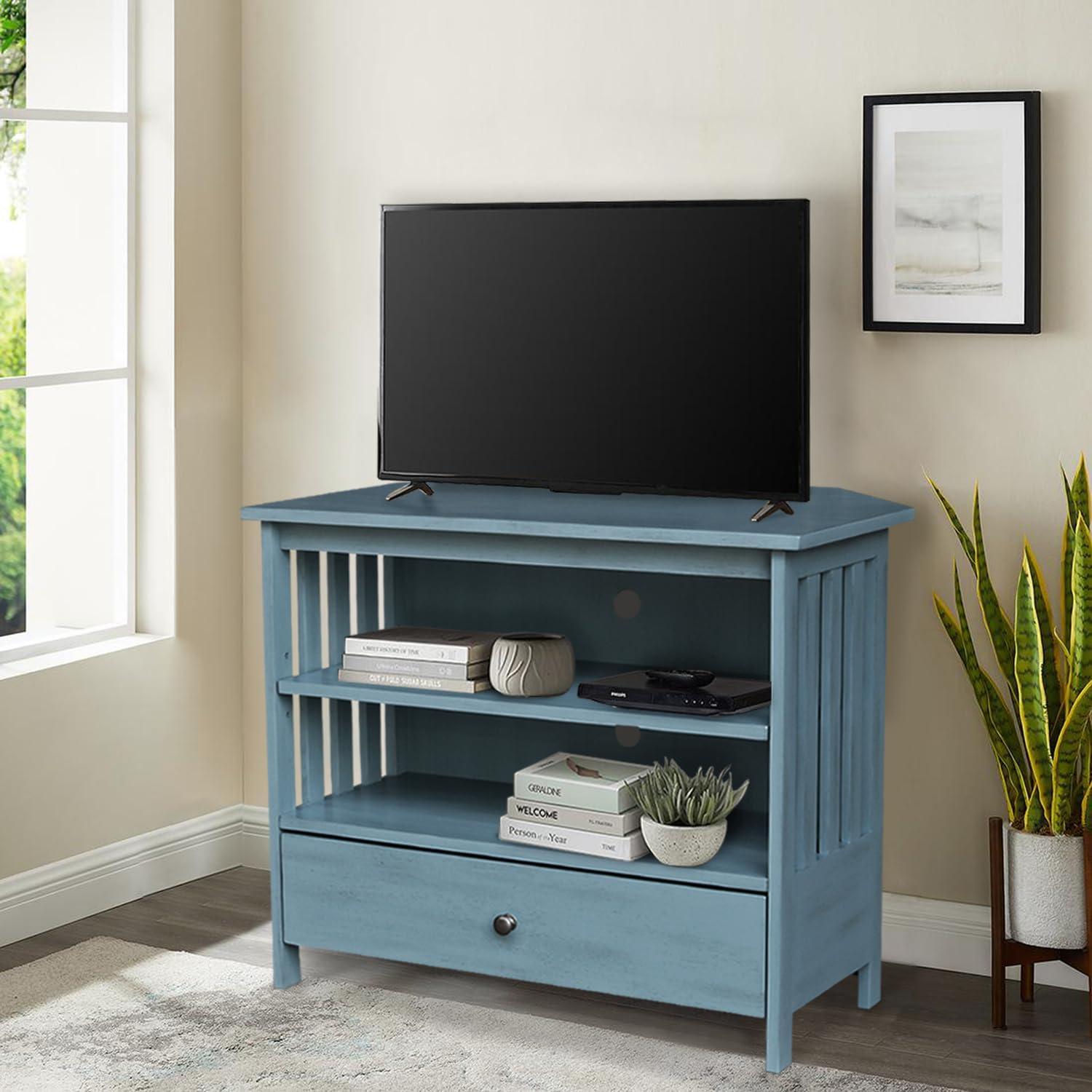 Mission Corner TV Stand for TVs up to 38" - International Concepts