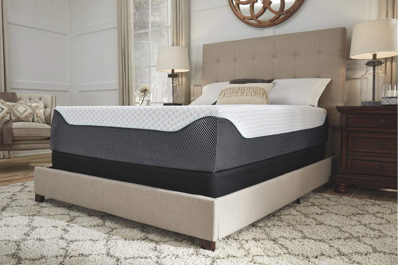 Signature Design by Ashley Signature Design by Ashley Chime Ultra Plush Charcoal Infused Memory Foam Mattress