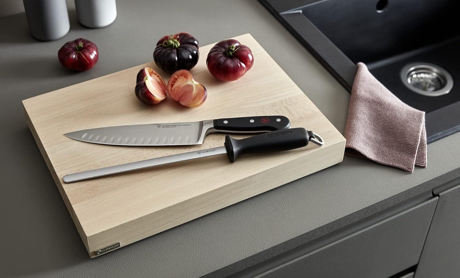 10" Stainless Steel Diamond Sharpening Knife