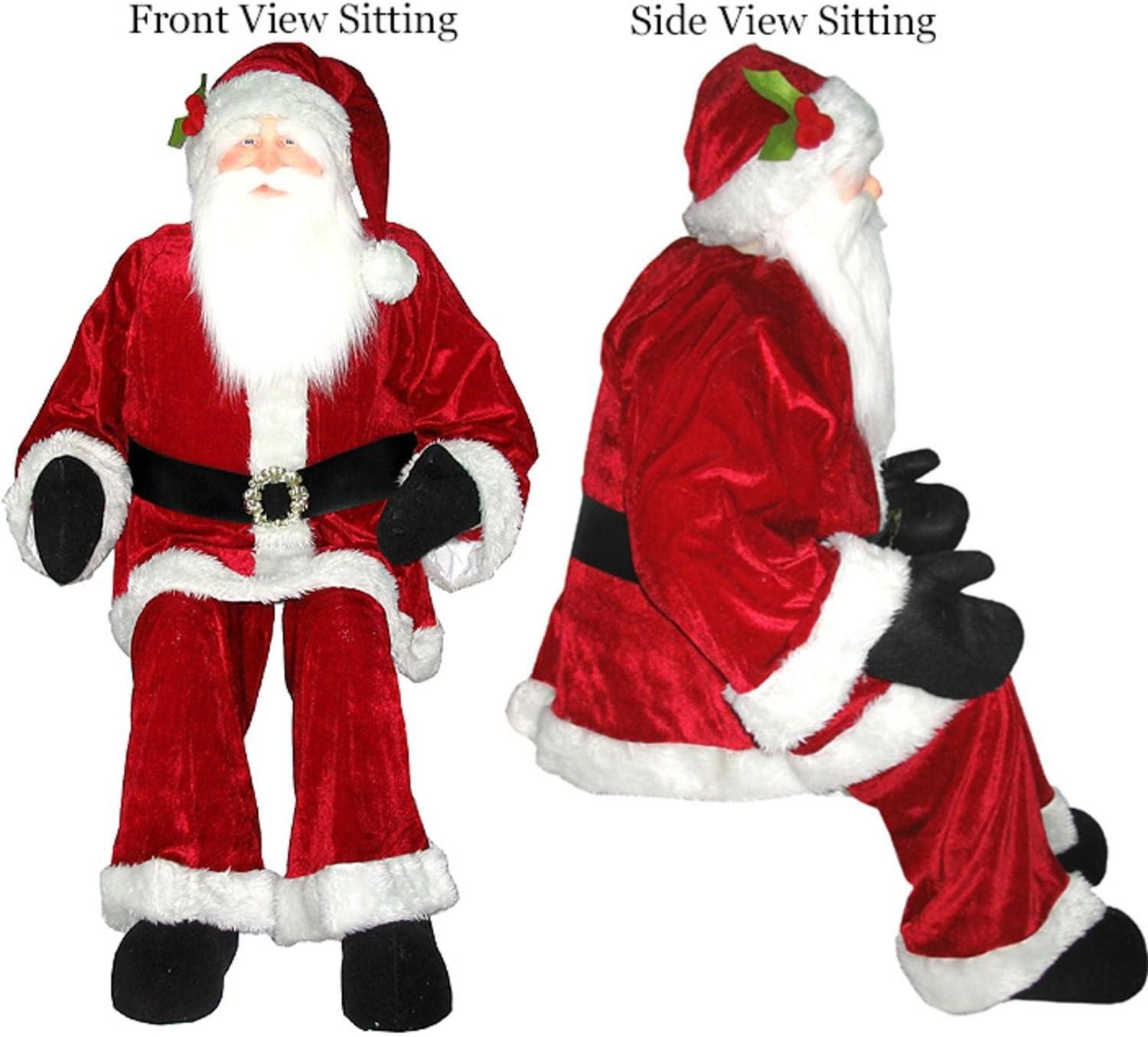 Standing Santa Holiday Shaped Ornament