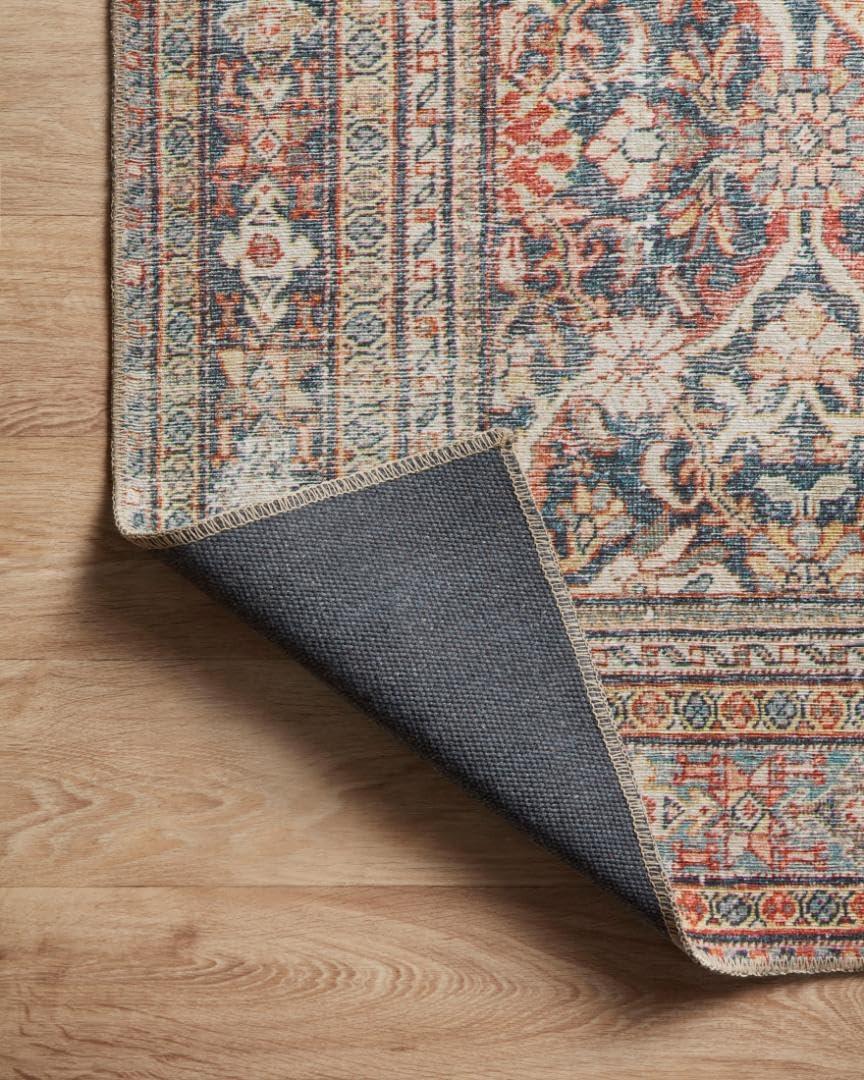 Amber Lewis x Loloi Georgie Red / Navy Area Rug