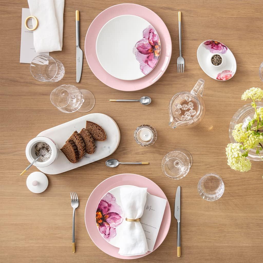 Villeroy & Boch Villeroy & Boch Rose Garden Premium Porcelain Dinner Plate in Rosé