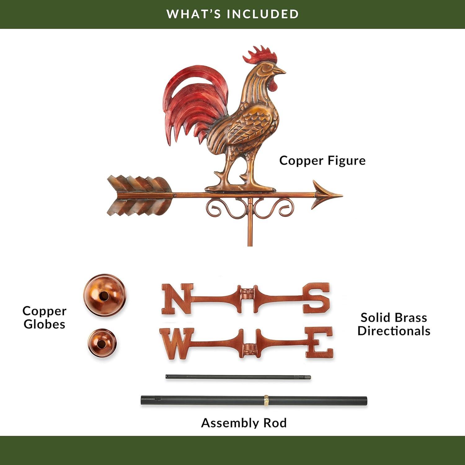 Good Directions 36'' H Metal Animals Weathervane