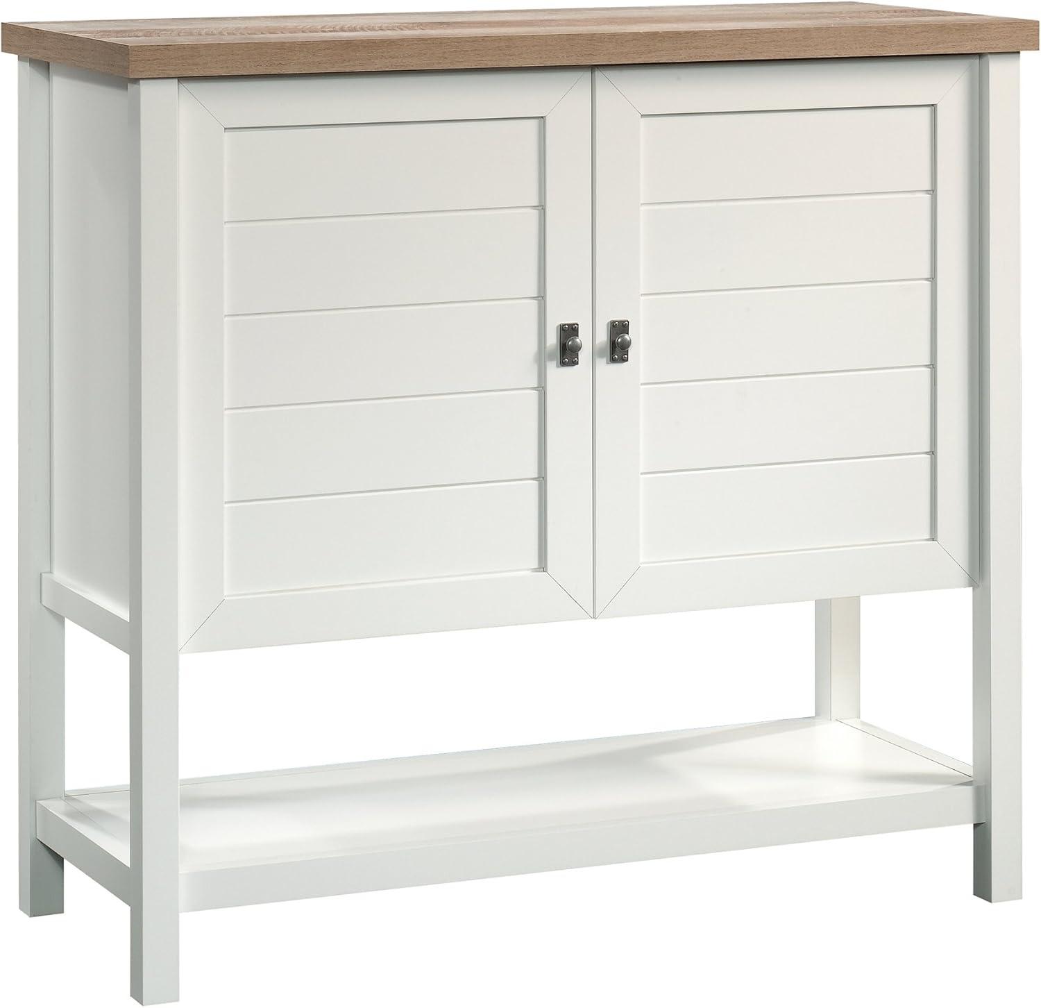 Cottage Road Storage Cabinet Soft White - Sauder