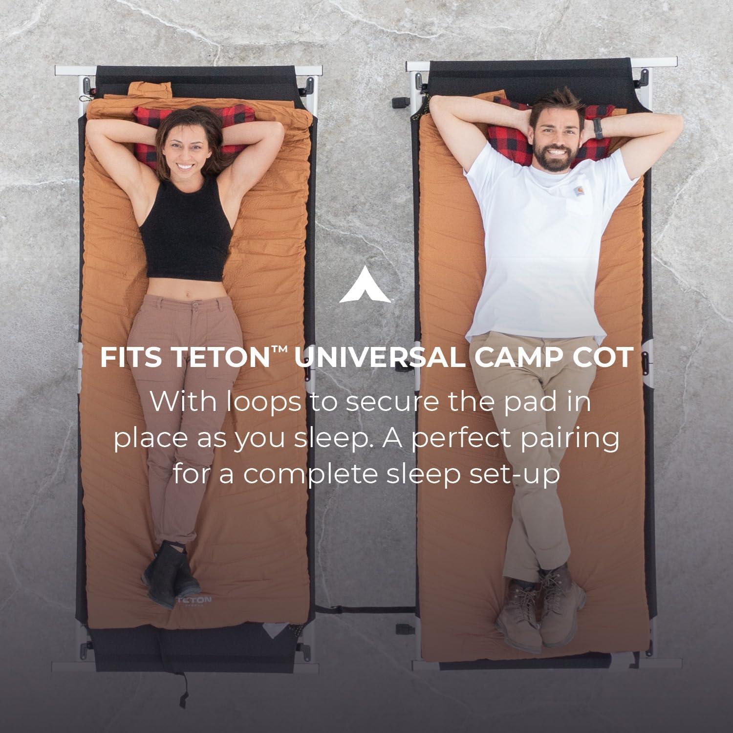 TETON Sports Universal Camp Pad, Sleeping Pads for Car Camping