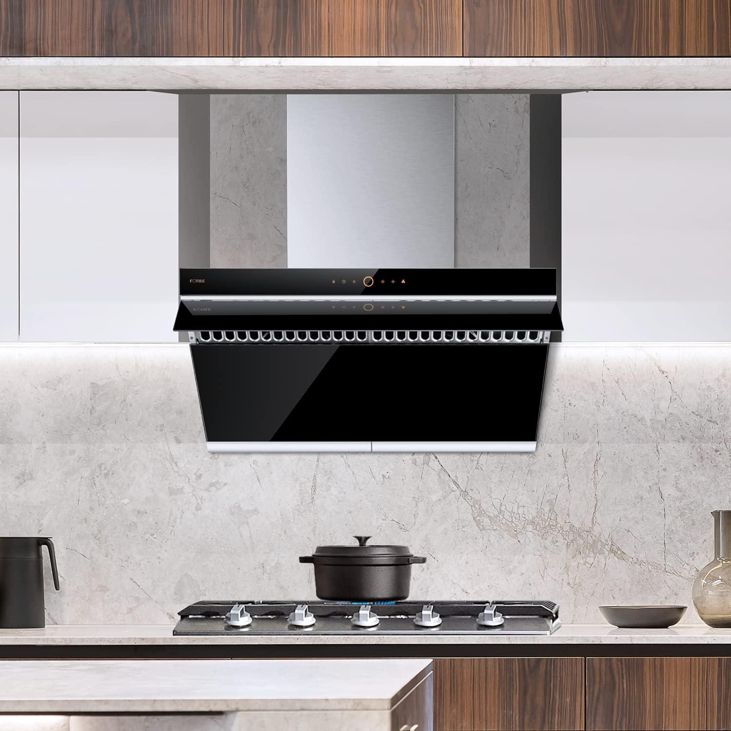 FOTILE Stainless Steel 1000 CFM Ducted (Vented) Wall / Under Cabinet Mounted Range Hood