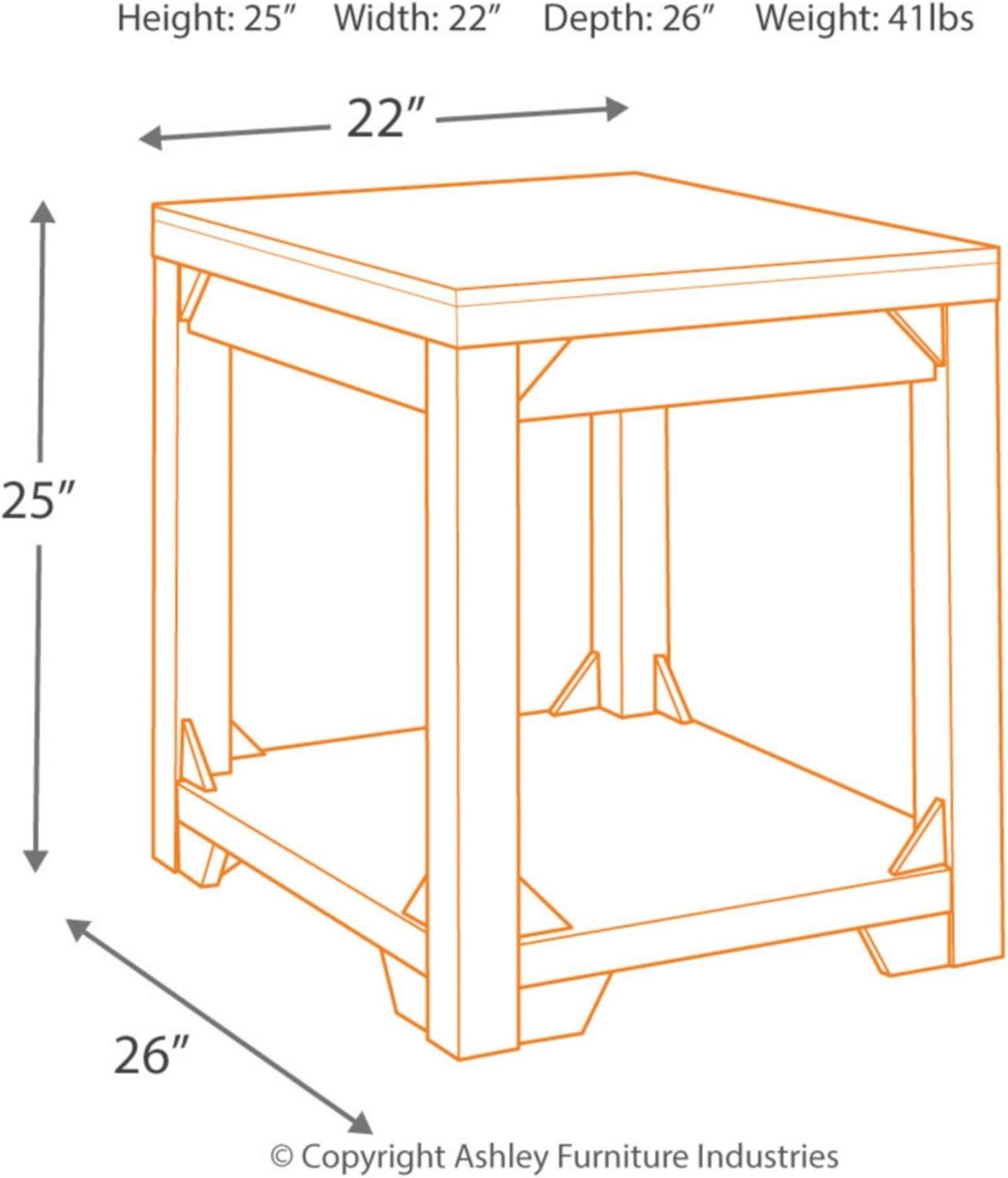 White Triangular Pine Wood Rectangular End Table