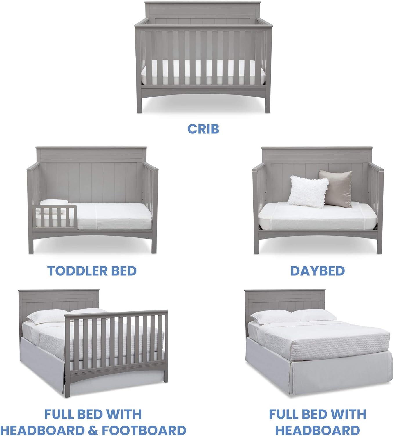 Delta Children Fancy 4-in-1 Convertible Crib