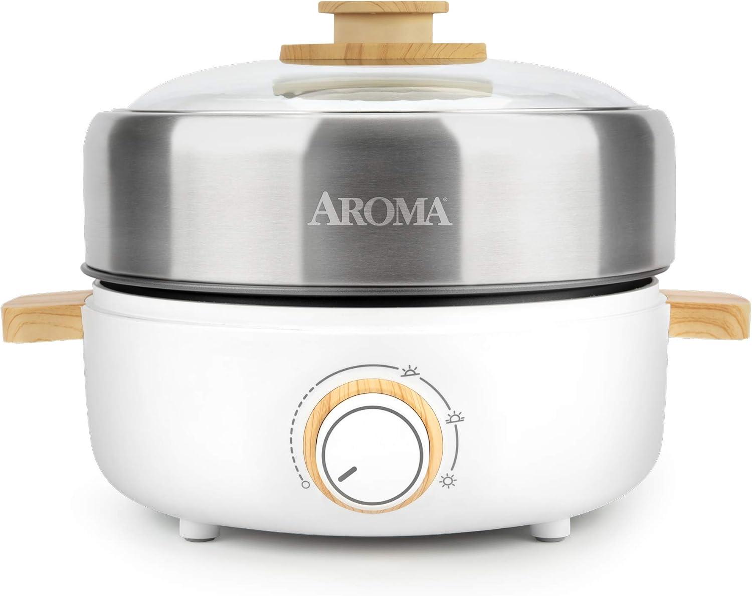 AROMA ® 2.5-Qt. Multi-Grill Hot Pot