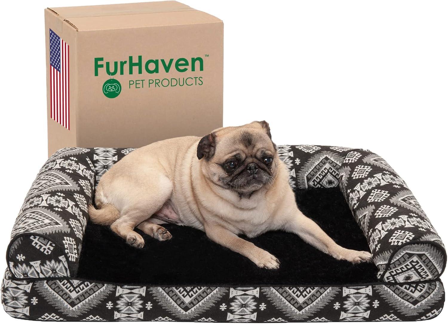 FurHaven Orthopedic Polyester Pet Bed