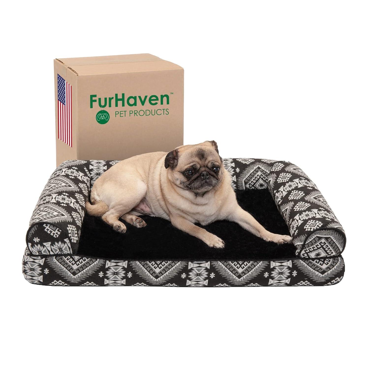 FurHaven Orthopedic Polyester Pet Bed