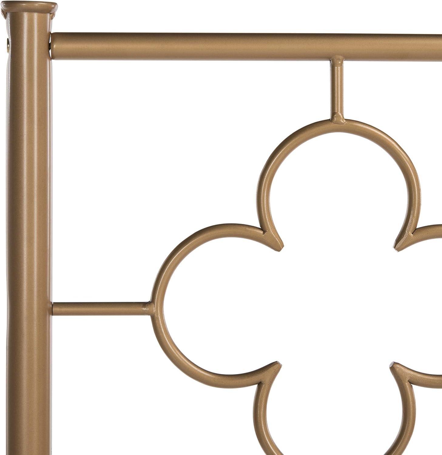 Safavieh Morris Geometric Glam Lattice Metal Headboard