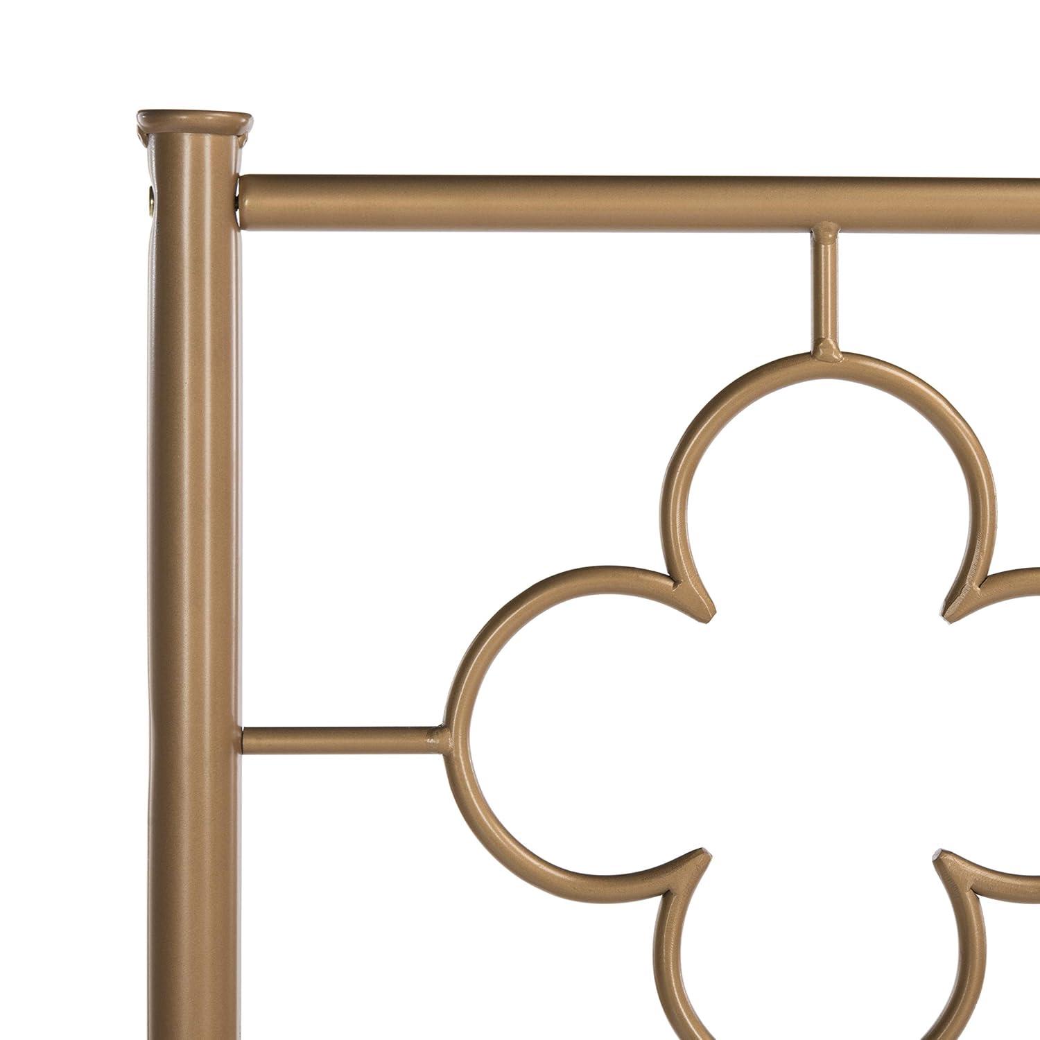 Safavieh Morris Geometric Glam Lattice Metal Headboard