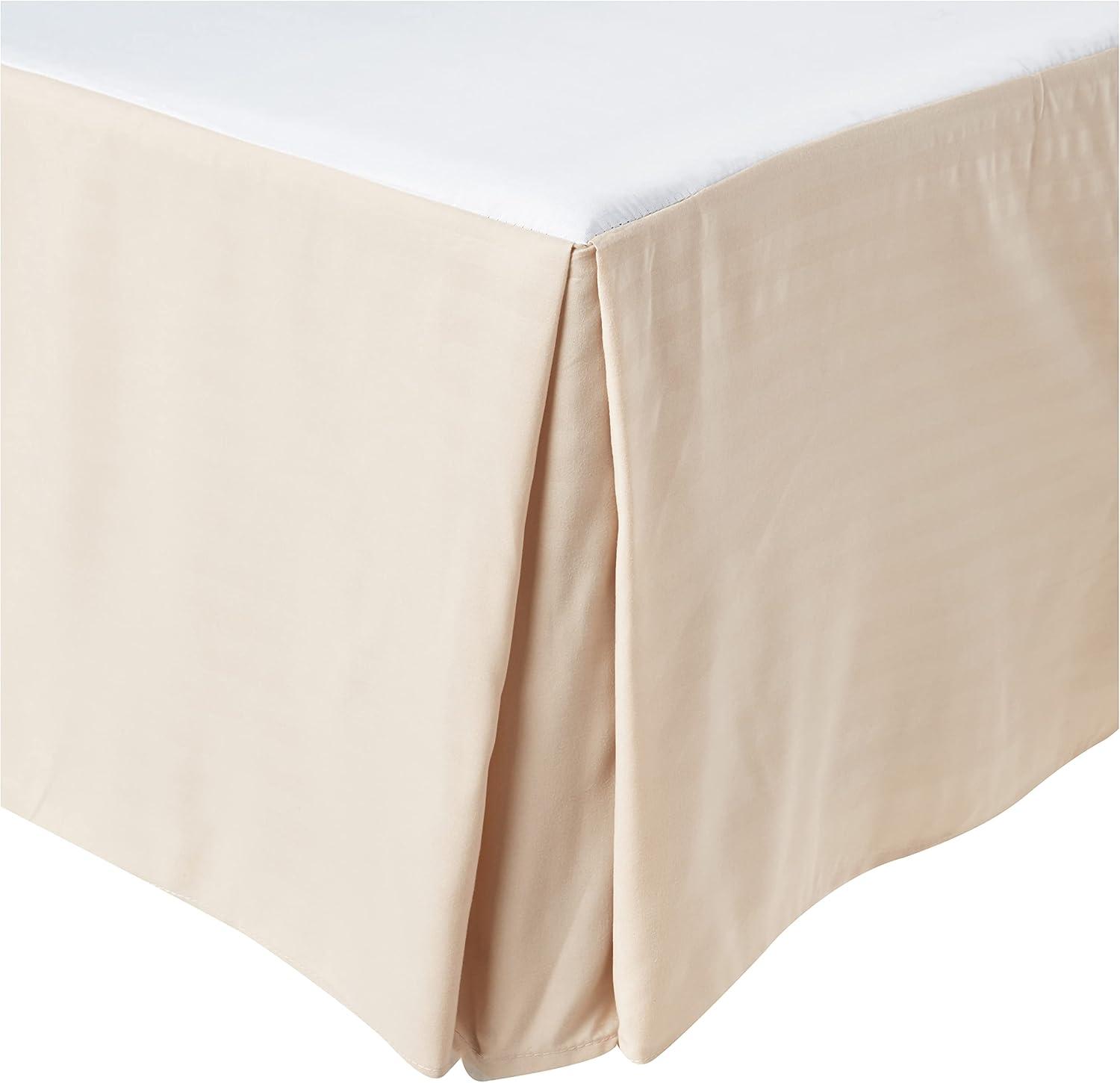 Beige Twin Down Alternative Microfiber Bed in a Bag Set