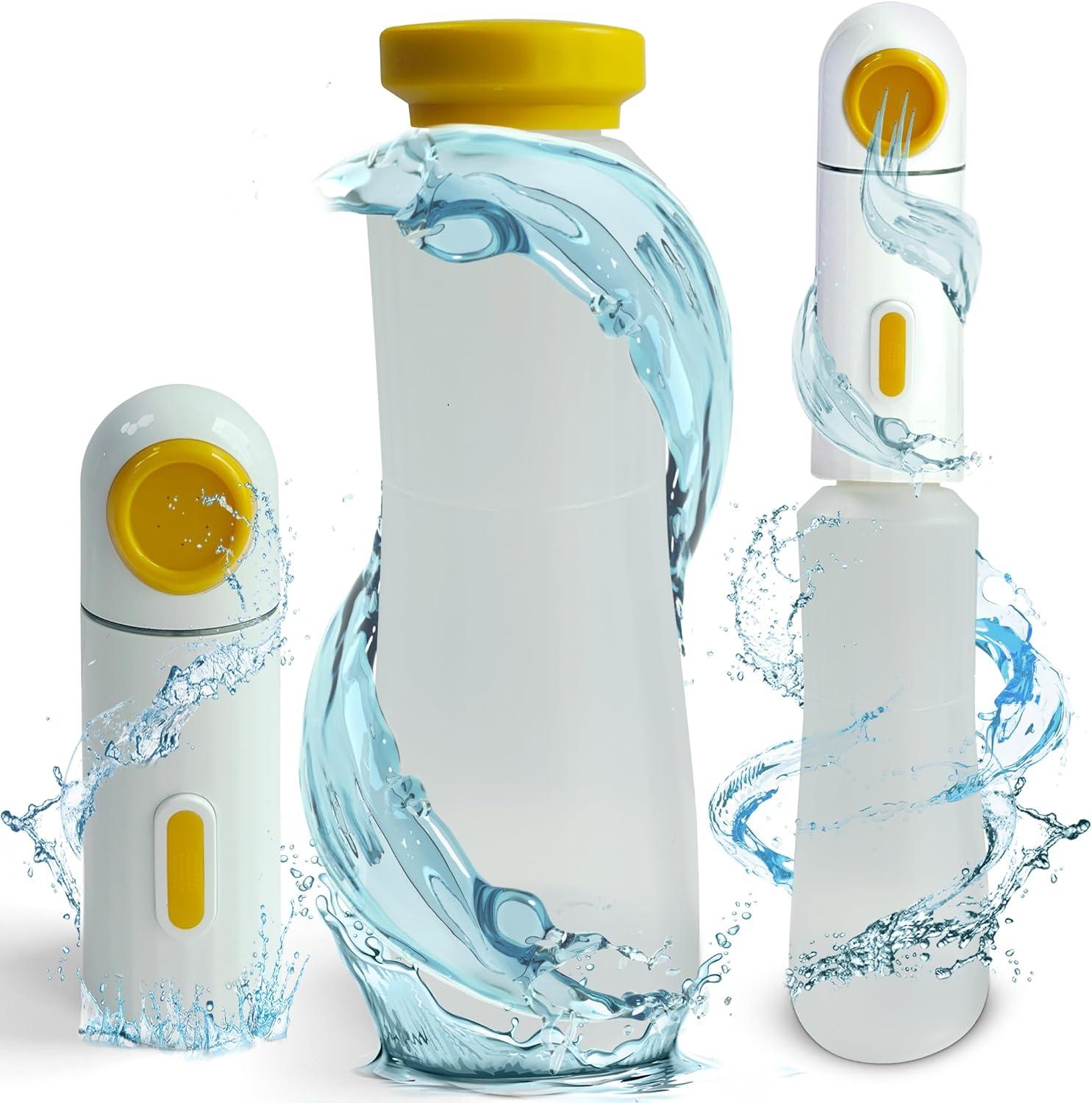 BIDET BUDDY® LuxeJet V2 Portable Bidet for Travel | 300ml/min Flow | 450mAh Battery | 350ML Bottle | IPX7 Waterproof | USB-C Charging | The New & Improved LuxeJet for 2025 with Soft Pressure