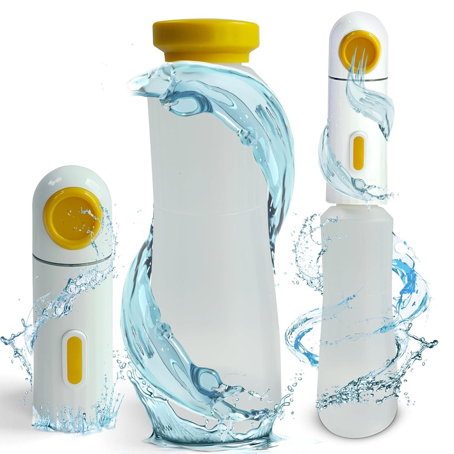 BIDET BUDDY® LuxeJet V2 Portable Bidet for Travel | 300ml/min Flow | 450mAh Battery | 350ML Bottle | IPX7 Waterproof | USB-C Charging | The New & Improved LuxeJet for 2025 with Soft Pressure