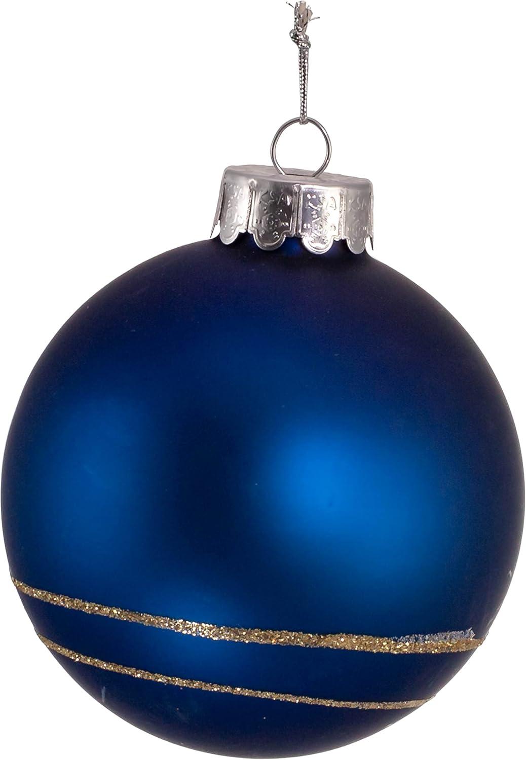 Kurt Adler New York Glass Ball Ornament, 80mm