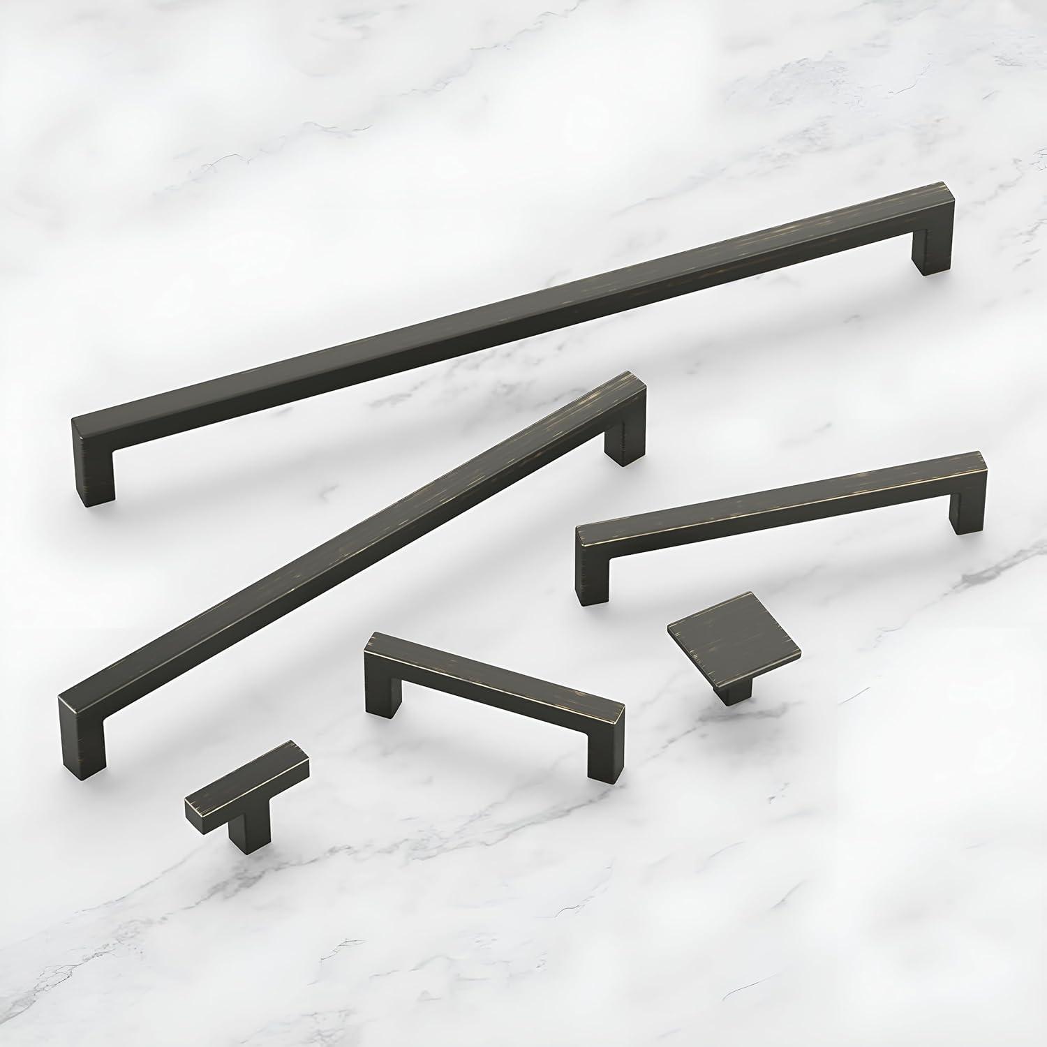 Skylight Kitchen Cabinet Handles, Solid Core Drawer Pulls for Cabinet Doors