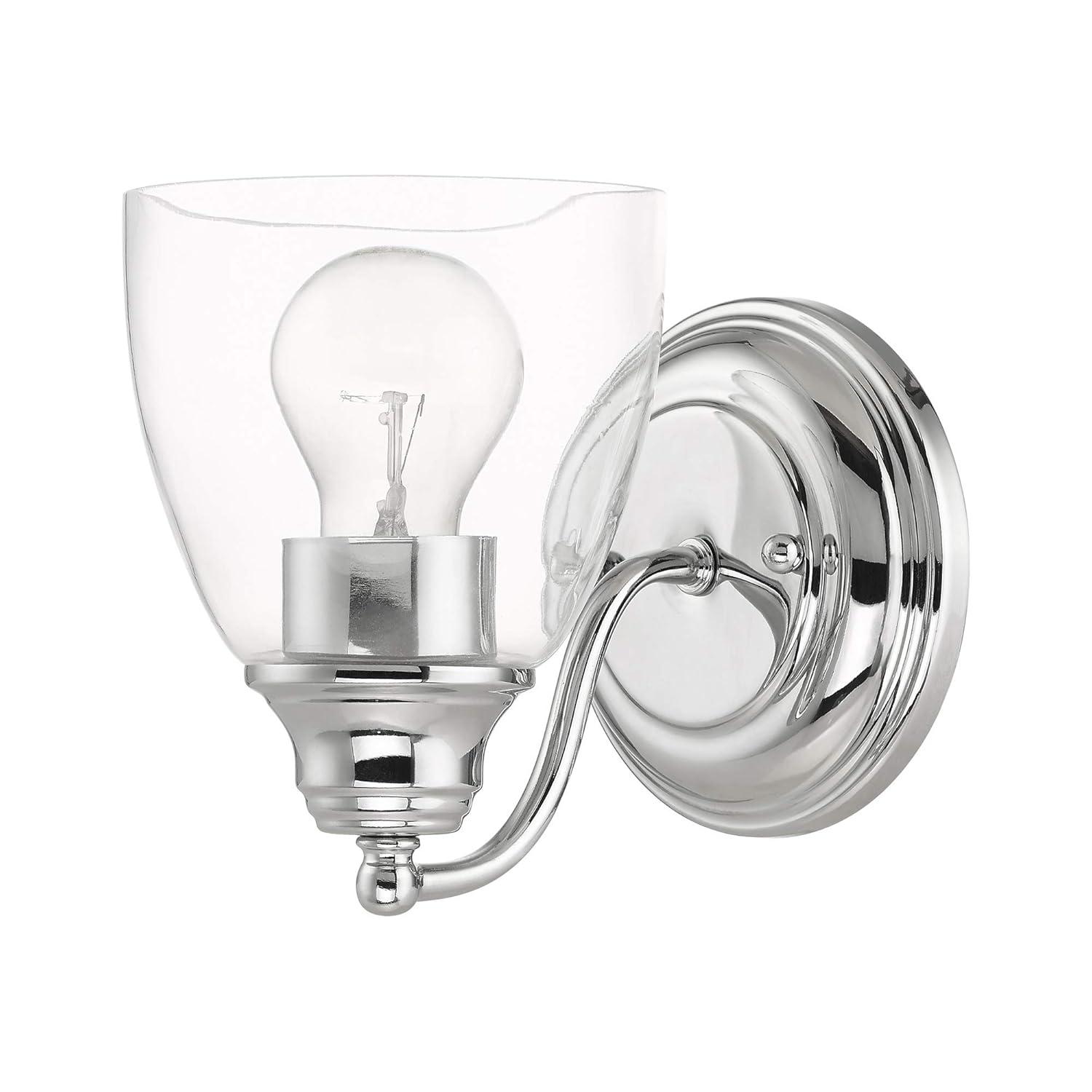 Livex Lighting Montgomery 1 - Light Vanity in  Polished Chrome